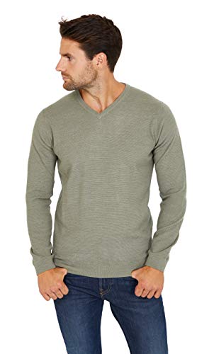 Jack Stuart - Herren V-Ausschnitt Pullover, Merinowoll-Mischung von Jack Stuart