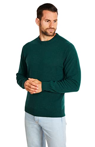 Jack Stuart Pullover Herren Aus Lammwolle-Mischung - Herren Pullover Rundhalsausschnitt, Vielseitig Einsetzbar Für Freizeit & Business - Langarm Herrenpullover, Slim Fit von Jack Stuart