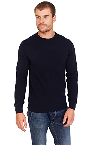 Jack Stuart Pullover Herren Aus Lammwolle-Mischung - Herren Pullover Rundhalsausschnitt, Vielseitig Einsetzbar Für Freizeit & Business - Langarm Herrenpullover, Slim Fit von Jack Stuart