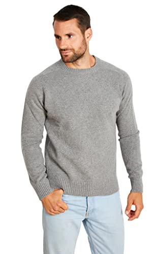 Jack Stuart - Pullover mit Rundhalsausschnitt für Herren, grau, Medium von Jack Stuart