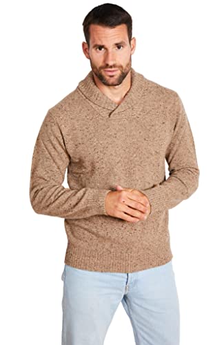 Jack Stuart - Pullover mit Schalkragen für Herren, Camel, X-Large von Jack Stuart