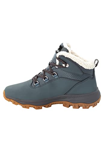 Jack Wolfskin Damen Everquest Texapore Mid W Sneaker, Bluish Grey Grey, 39.5 EU von Jack Wolfskin