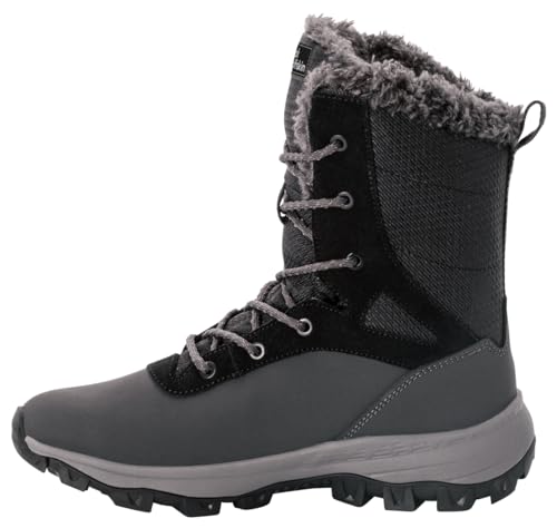 Jack Wolfskin Damen Everquest Texapore Snow High Wanderstiefel, Phantom Black, 39 EU von Jack Wolfskin