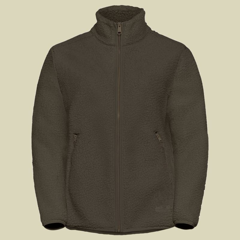 High Curl Jacket Women grün L - obsidian moss von Jack Wolfskin