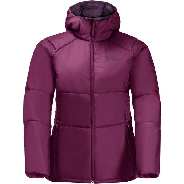 JACK WOLFSKIN Damen Funktionsjacke BERGLAND INS HOODY W von Jack Wolfskin
