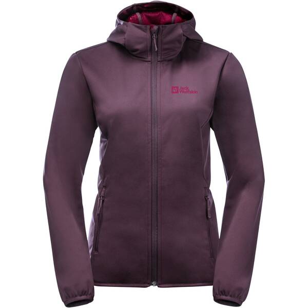 JACK WOLFSKIN Damen Funktionsjacke BORNBERG HOODY W von Jack Wolfskin