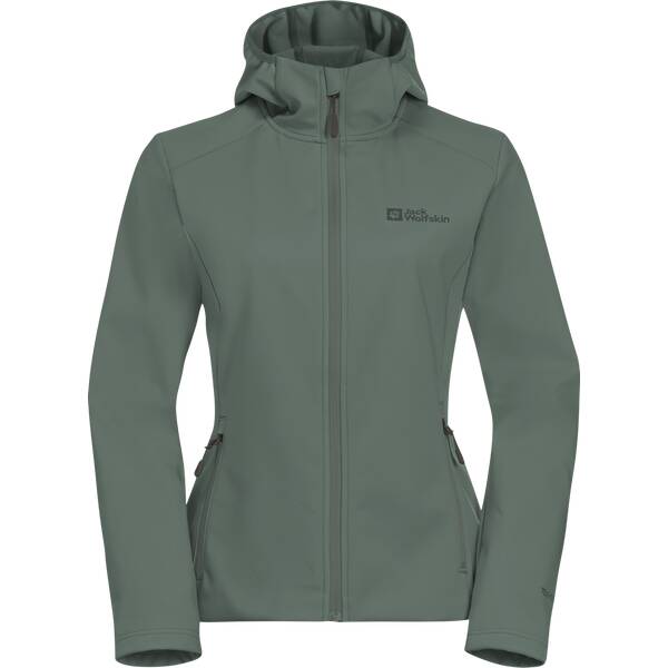 JACK WOLFSKIN Damen Funktionsjacke BORNBERG HOODY W von Jack Wolfskin