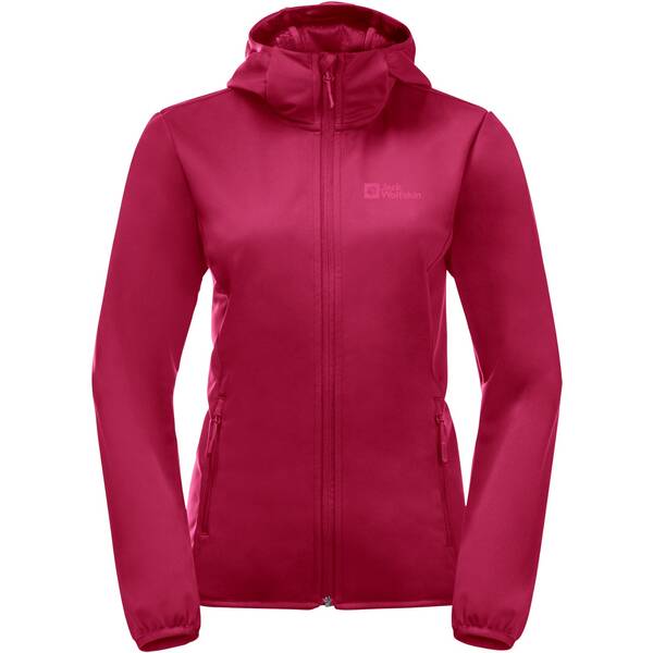 JACK WOLFSKIN Damen Funktionsjacke BORNBERG HOODY W von Jack Wolfskin