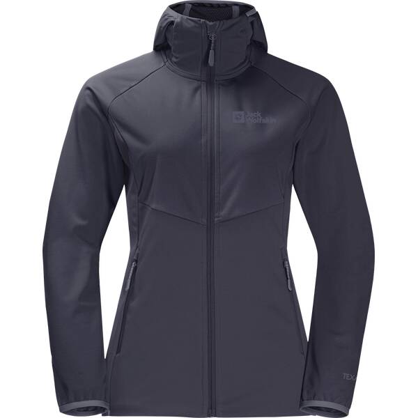 JACK WOLFSKIN Damen Funktionsjacke GO HIKE SOFTSHELL W von Jack Wolfskin