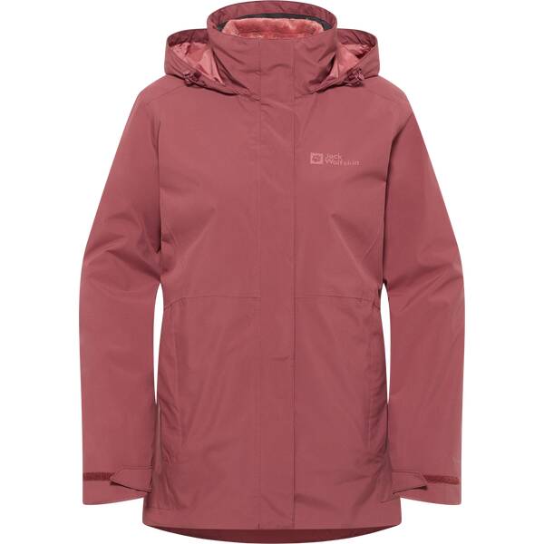 JACK WOLFSKIN Damen Funktionsjacke ROTWAND 3IN1 JKT W von Jack Wolfskin