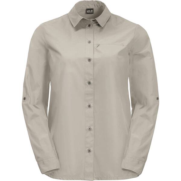JACK WOLFSKIN Damen Hemd LAKESIDE ROLL-UP SHIRT W von Jack Wolfskin
