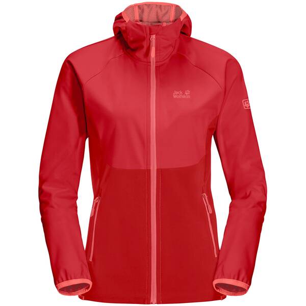 JACK WOLFSKIN Damen Funktionsjacke GO HIKE SOFTSHELL W von Jack Wolfskin