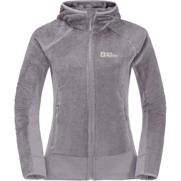 JACK WOLFSKIN Damen Unterjacke ROTWAND HOODED FZ W von Jack Wolfskin