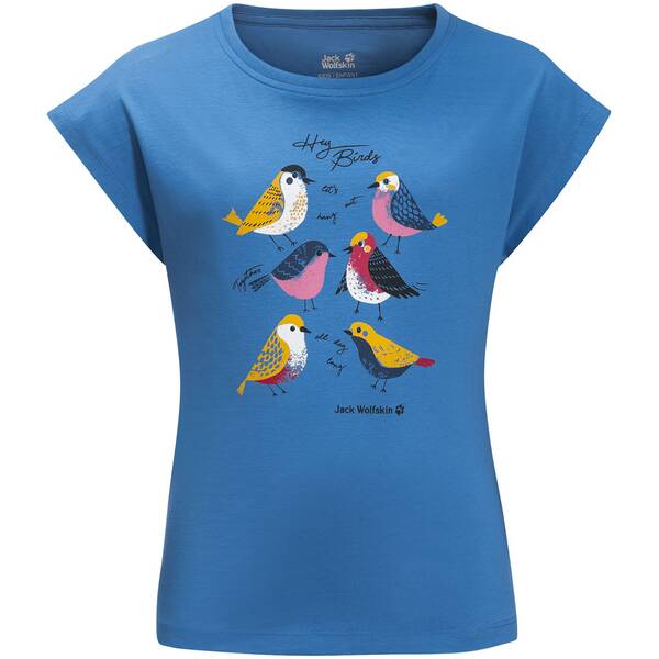 JACK WOLFSKIN Kinder Shirt TWEETING BIRDS T G von Jack Wolfskin