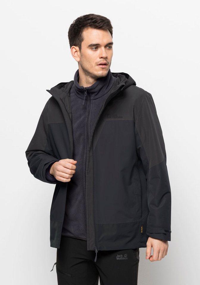 Jack Wolfskin 3-in-1-Funktionsjacke DNA TUNDRA 3IN1 JKT M (2 teilig) von Jack Wolfskin