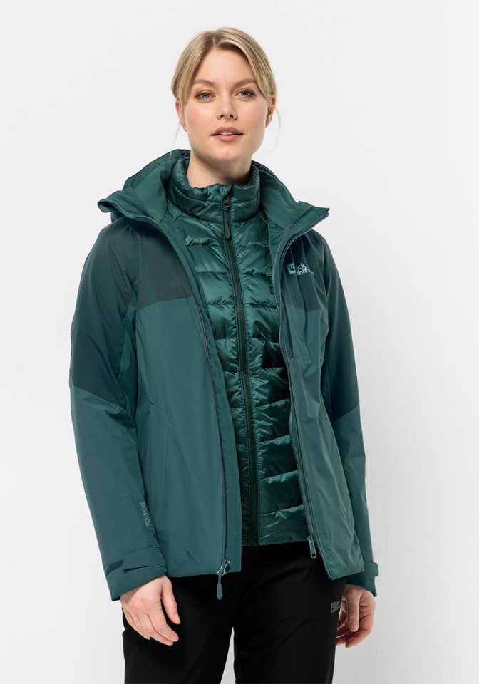 Jack Wolfskin 3-in-1-Funktionsjacke FELDBERG 3IN1 JKT W (2 teilig) von Jack Wolfskin