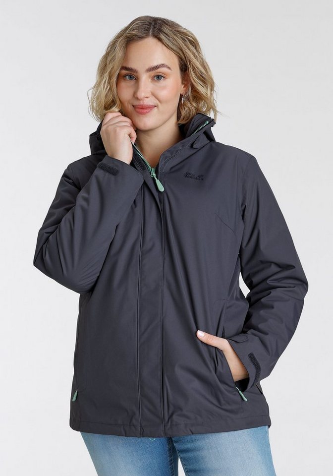 Jack Wolfskin 3-in-1-Funktionsjacke ROSS ICE JKT von Jack Wolfskin