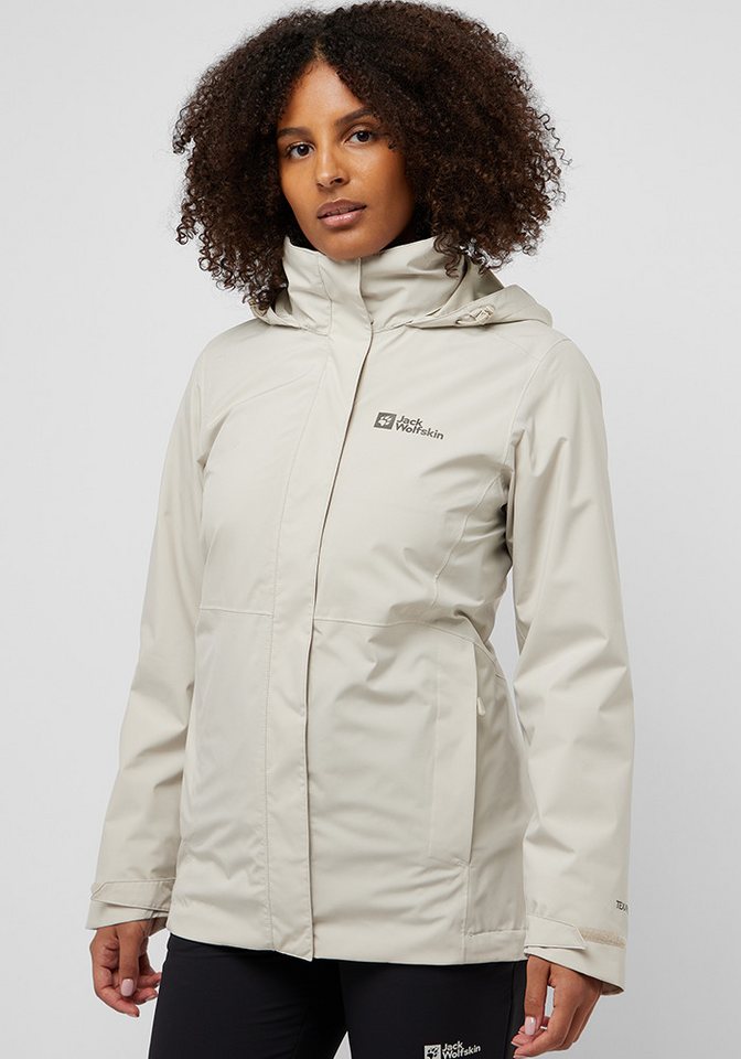 Jack Wolfskin 3-in-1-Funktionsjacke ROTWAND 3IN1 JKT W von Jack Wolfskin