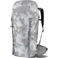 Jack Wolfskin 3D Aerorise 40 Wanderrucksack aus innovativem 3D-Druck one size silver all over silver all over von Jack Wolfskin