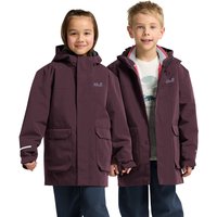 Jack Wolfskin 3in1 Canvey Kids 3-in-1 Parka Kinder 164 purple amaranth von Jack Wolfskin