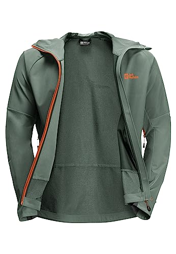 Jack Wolfskin ALPSPITZE HOODY M hedge green XXL von Jack Wolfskin