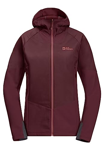 Jack Wolfskin ALPSPITZE INS HYBRID W dark maroon L von Jack Wolfskin