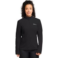 Jack Wolfskin Abendstein HZ Women Fleecepullover Half-Zip Damen L black black von Jack Wolfskin