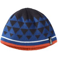 Jack Wolfskin Actamic Beanie Kids Beanie Mütze Kinder M blau nordic sky von Jack Wolfskin