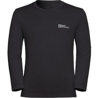 Jack Wolfskin Actamic Longsleeve Kids Langarm Funktionsshirt Kinder 140 black black von Jack Wolfskin