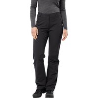 Jack Wolfskin Activate Thermic Pants Women Softshell-Wanderhose Damen 42S schwarz black von Jack Wolfskin