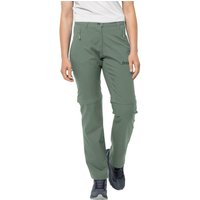 Jack Wolfskin Active Track Zip Off Pants Women Zip-Off Wanderhose Damen 36 picnic green picnic green von Jack Wolfskin