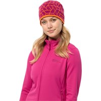 Jack Wolfskin Alpspitze Beanie Beanie Mütze M new magenta new magenta von Jack Wolfskin