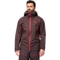 Jack Wolfskin Alpspitze Pro 3L Jacket Men Hardshell Skitouren-Jacke mit RECCO® Ortungssystem Herren XXL red earth red earth von Jack Wolfskin