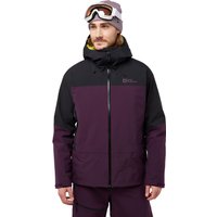 Jack Wolfskin Alpspitze Tour 3L Jacket Men Hochatmungsaktive Skijacke mit RECCO® Ortungssystem Herren M purple midnight plum von Jack Wolfskin