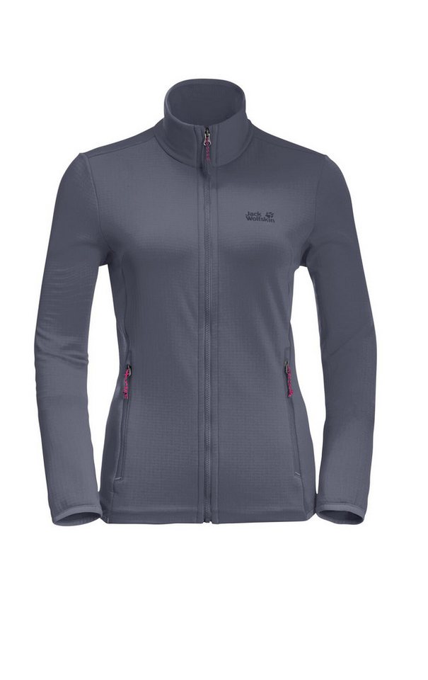 Jack Wolfskin Anorak Jack Wolfskin W Peak Grid Fleece Damen Anorak von Jack Wolfskin