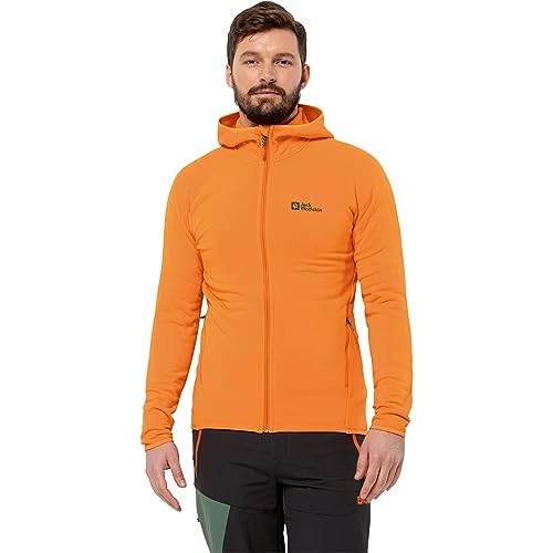 Jack Wolfskin Unisex Baiselberg Hooded Fz M Sweatshirt, Dragon Fire, L von Jack Wolfskin