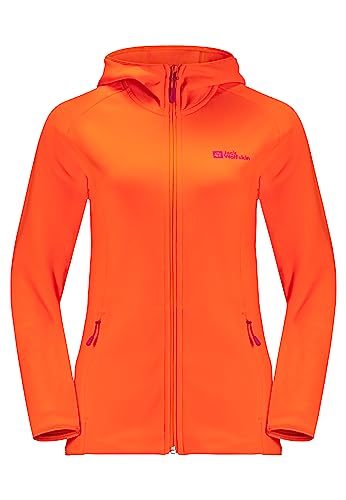 Jack Wolfskin BAISELBERG Hooded FZ W Vibrant orange L von Jack Wolfskin