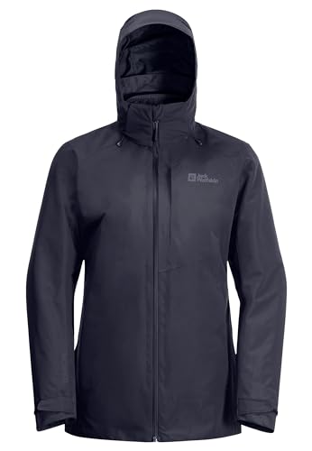 Jack Wolfskin BERGLAND 3IN1 JKT W graphite L von Jack Wolfskin