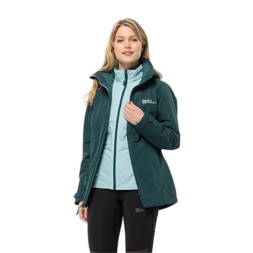 Jack Wolfskin BERGLAND 3IN1 JKT W sea green S von Jack Wolfskin