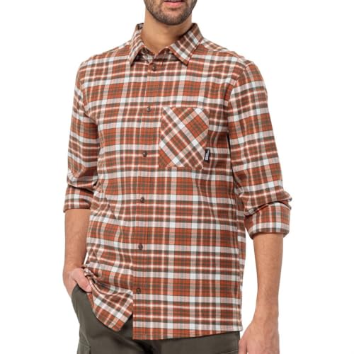 Jack Wolfskin BERGWEG Shirt M XXXL, Carmine 41 von Jack Wolfskin