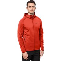 Jack Wolfskin Baiselberg Hooded FZ Men Fleecejacke Herren L rot strong red von Jack Wolfskin