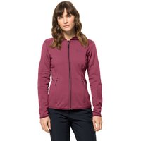 Jack Wolfskin Baiselberg Hooded FZ Women Fleecejacke Damen S sangria red sangria red von Jack Wolfskin