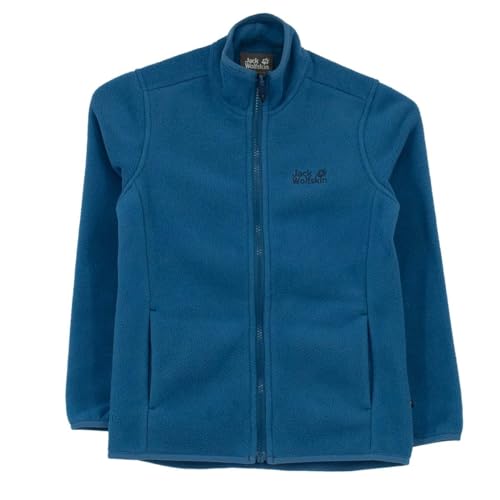 Jack Wolfskin Baksmalla Fleece Jacke Kinder Windjacke Nanuk Blau 1607661-1130 128 von Jack Wolfskin