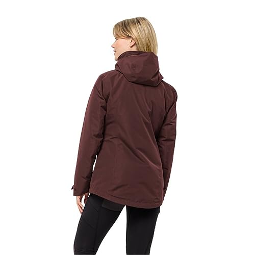 Jack Wolfskin BERGLAND 3IN1 JKT W dark maroon XL von Jack Wolfskin