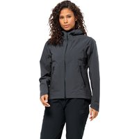 Jack Wolfskin Bike Commute Mono Jacket Women Regenjacke aus Mono-Material Damen XS grey,black Phantom von Jack Wolfskin