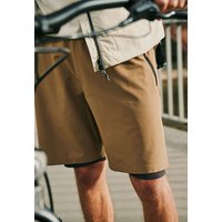 Jack Wolfskin Bike Commute Shorts Men Kurze Hose Herren XL grey olive grey olive von Jack Wolfskin