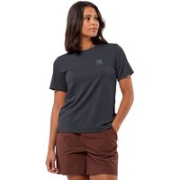 Jack Wolfskin Bike Commute T-Shirt Women Funktionsshirt Damen L grey,black Phantom von Jack Wolfskin