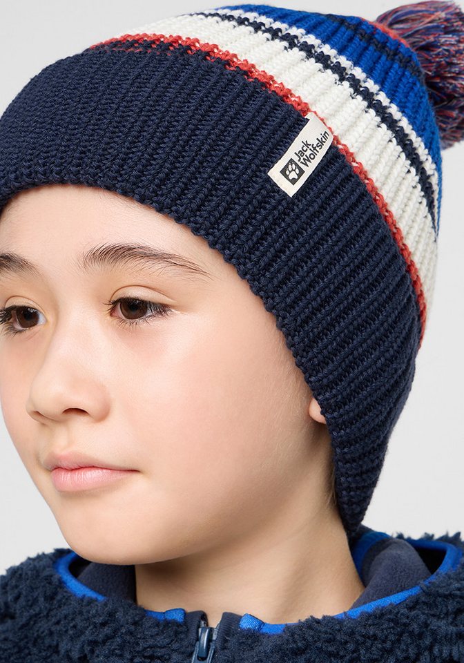 Jack Wolfskin Bommelmütze POMPOM BEANIE KIDS von Jack Wolfskin