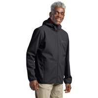 Jack Wolfskin Bornberg Hoody Men Softshelljacke Herren M grey,black Phantom von Jack Wolfskin