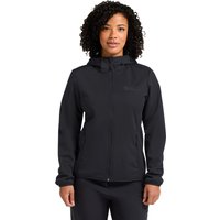 Jack Wolfskin Windhain Hoody Women Übergangsjacke Damen XS black black von Jack Wolfskin